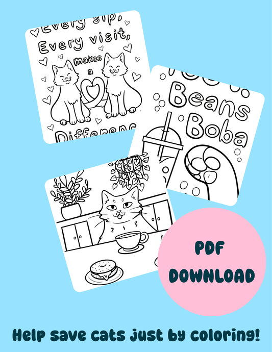 The Official Chatty Cat Coloring Book