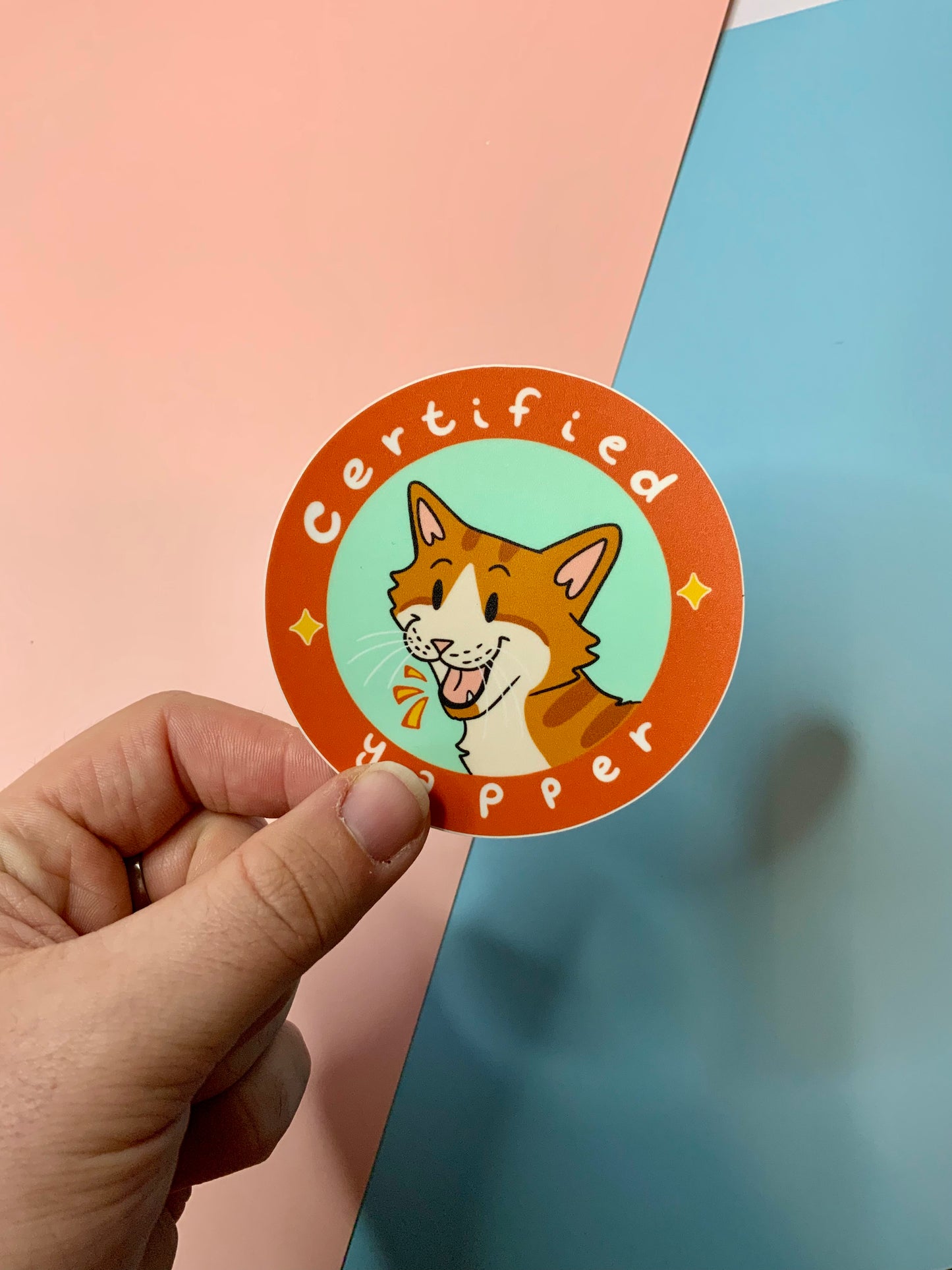 Certified Yapper - Matte Vinyl Sticker