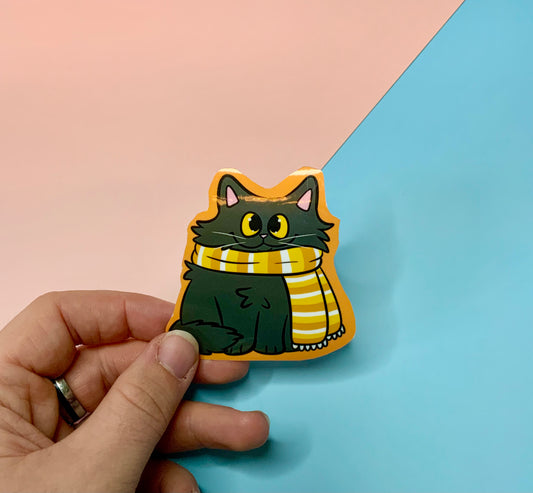 Autumn Kitty - Gloss Sticker