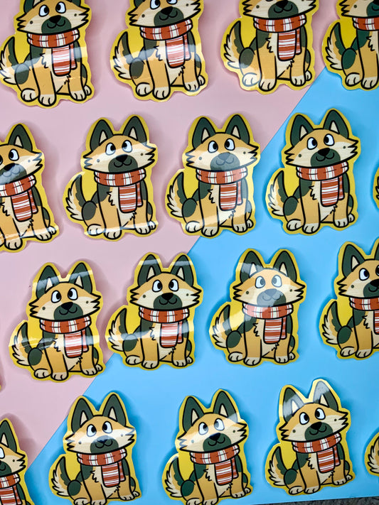 Autumn Shepherd - Gloss Sticker