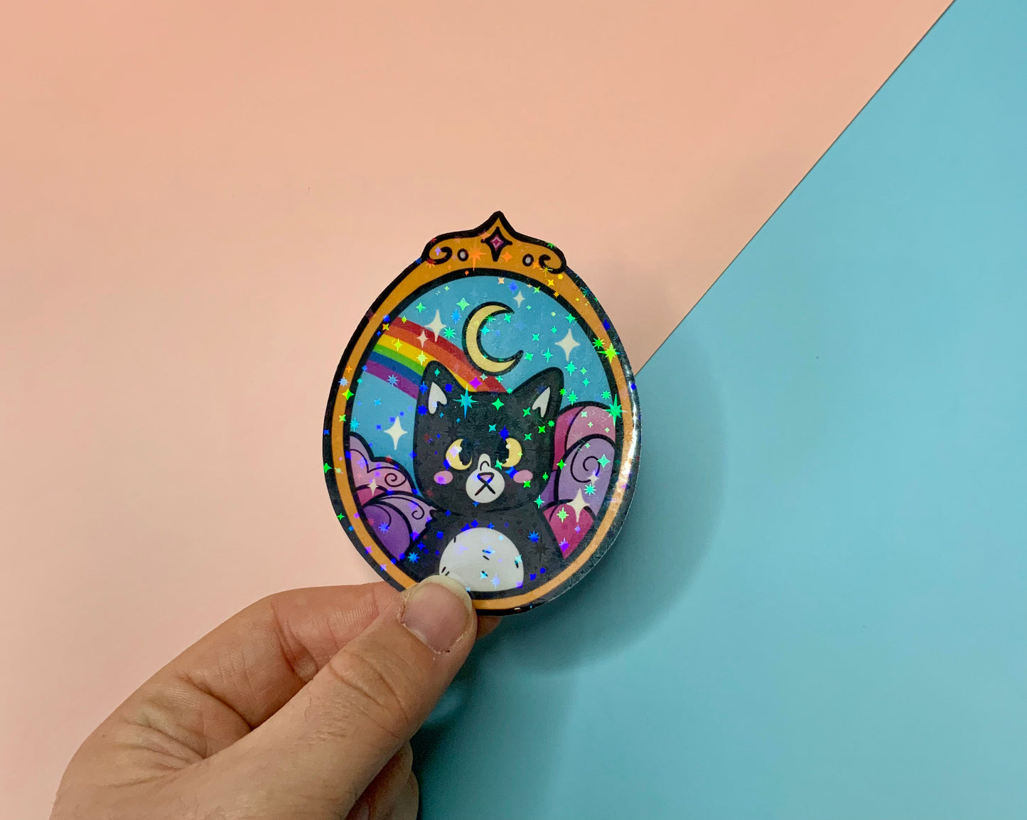The End of the Rainbow - Holographic Sticker