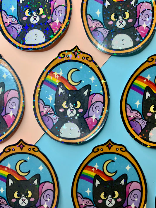 The End of the Rainbow - Holographic Sticker
