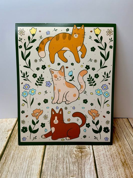 Botanical Kitties