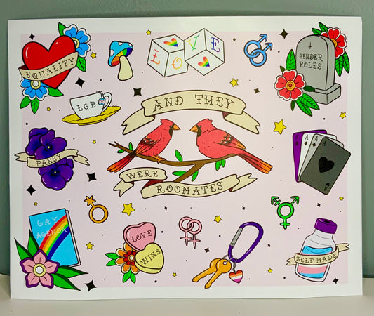 LGBT+ Flash Sheet