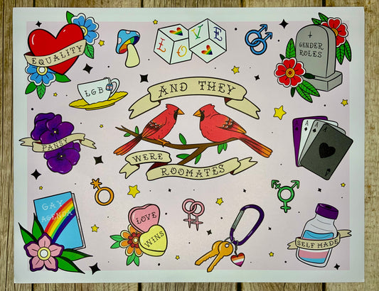 LGBT+ Flash Sheet
